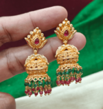 Geru pollish jhumka design 4