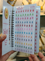 Swastik multicolor kalyanam bindi book