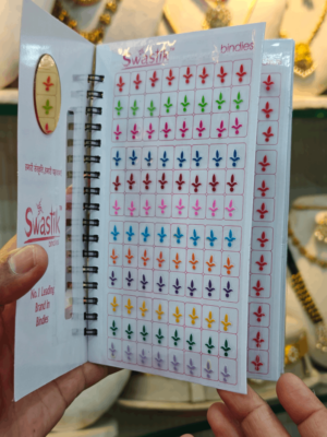Swastik multicolor kalyanam bindi book