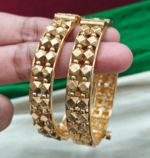 Diamond cut design bangles(screw type)