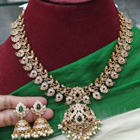 3 in 1 mango necklace set