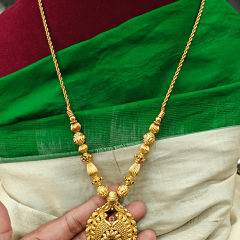 Mala with the pendant(pearl)