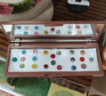 Mirror bindhi box design 9 medium size(Richi rich)