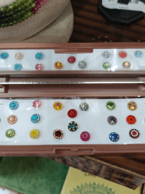 Mirror bindhi box design 9 medium size(Richi rich)