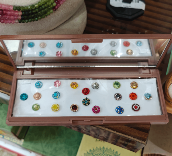 Mirror bindhi box design 9 medium size(Richi rich)