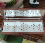 Mirror bindhi box design 6 small size(Richi rich)