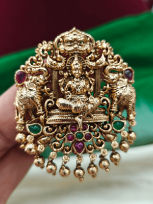 Gajalakshmi hair accessory