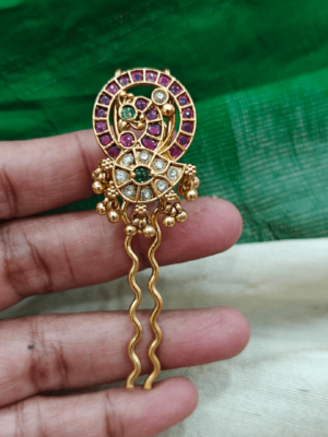Swan hair pin