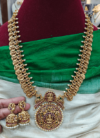 Peacock arch kasu lakshmi haaram