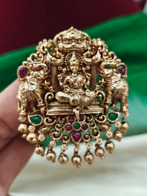 Arch gajalakshmi hair accessory