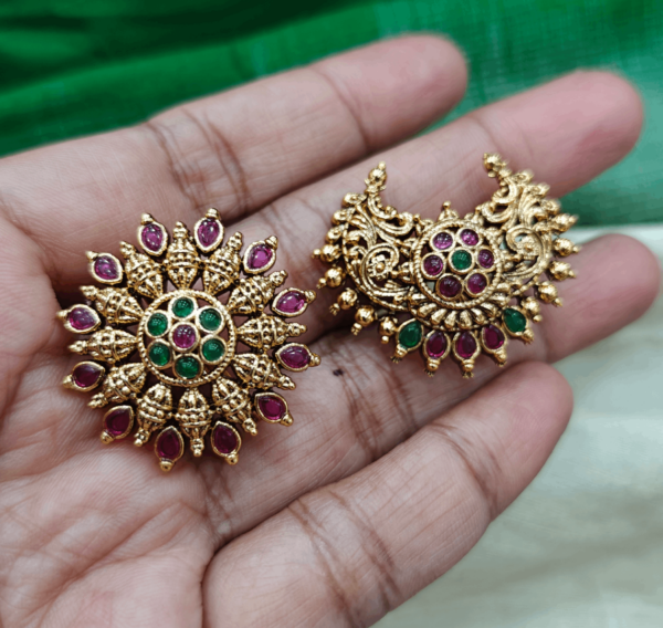 Antique design sun,moon