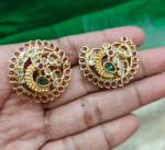 Sun,moon design peacock hair accessory
