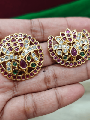 Lotus sun,moon hair accessory