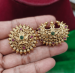 Antique design sun,moon hair accessory