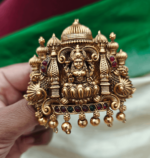 Antique lakshmi hair accessory