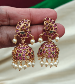 Ruby jhumka