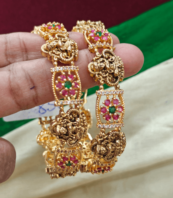 Ruby  lakshmi bangles