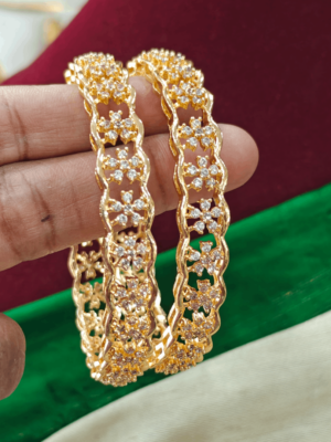 AD stone star  bangles