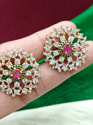 AD stone nakshathra studs