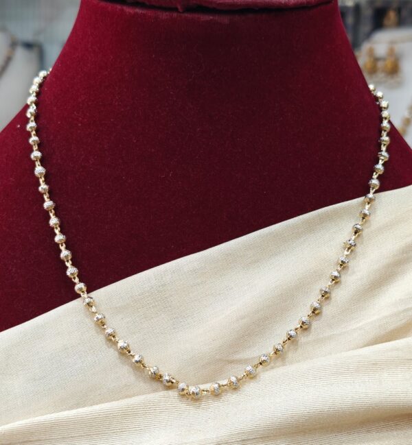 Silver shade ball chain