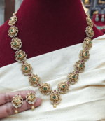 Peacock necklace