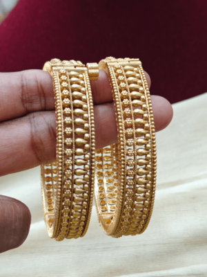 Antique screw bangles