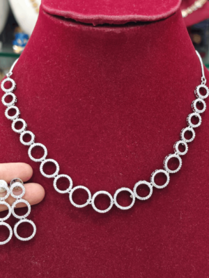 Riya circle AD necklace
