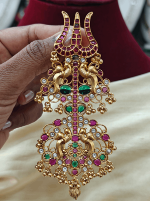 Shoolam parrot pendant