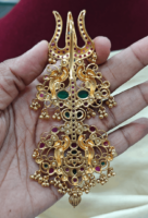 Shoolam parrot pendant