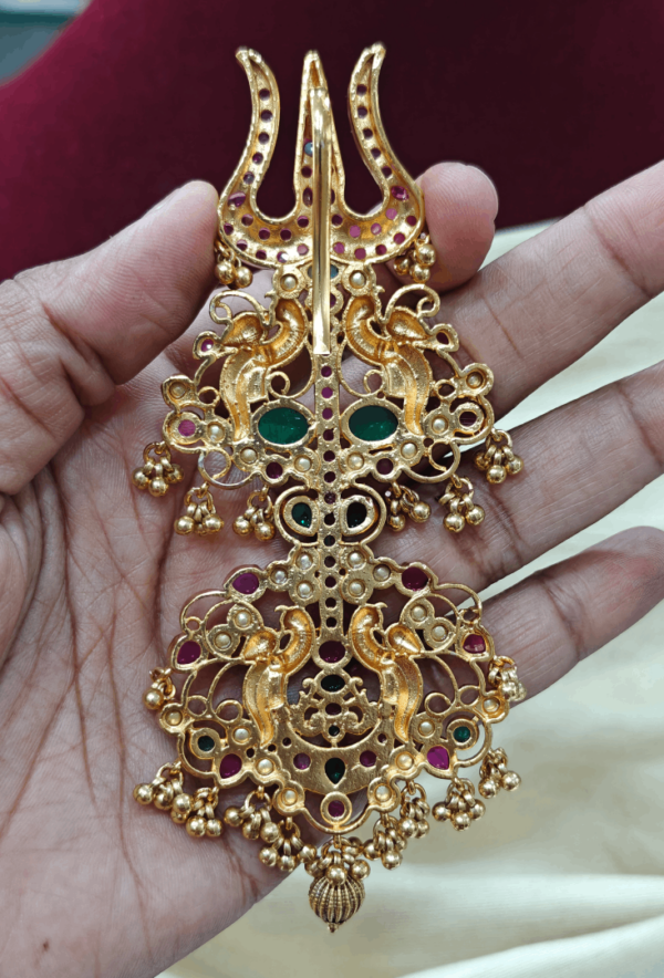 Shoolam parrot pendant