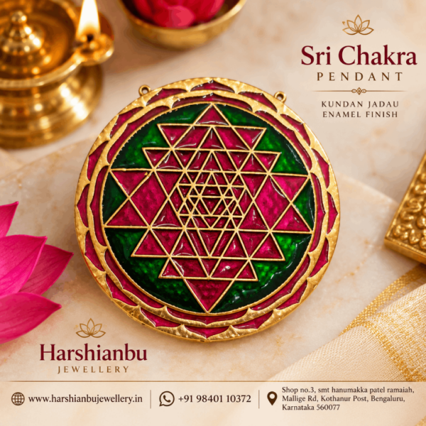 Sri chakra pendant