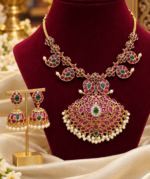 Traditional mango necklace
